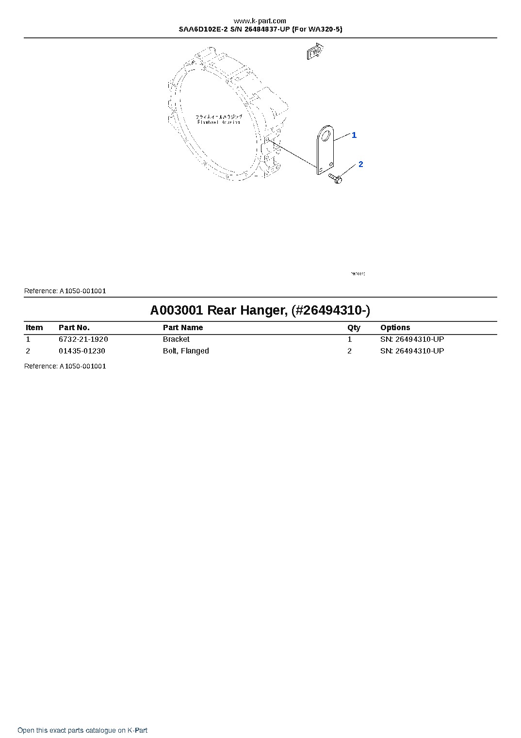 SAA6D102E-2 S/N 26484837-UP (For WA320-5) – sample page 3