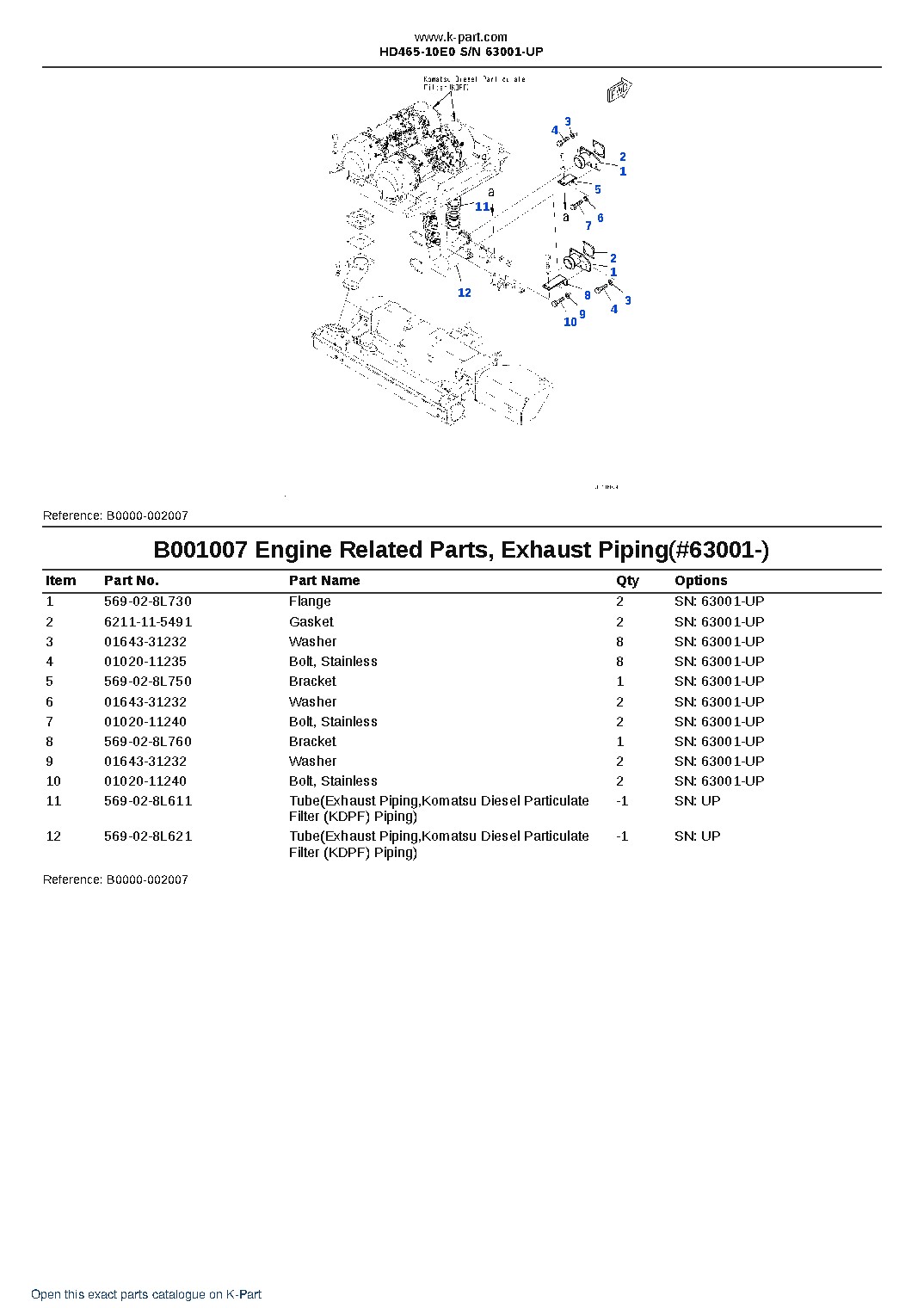 HD465-10E0 S/N 63001-UP – sample page 9 HD465-10E0 S/N 63001-UP – sample page 9