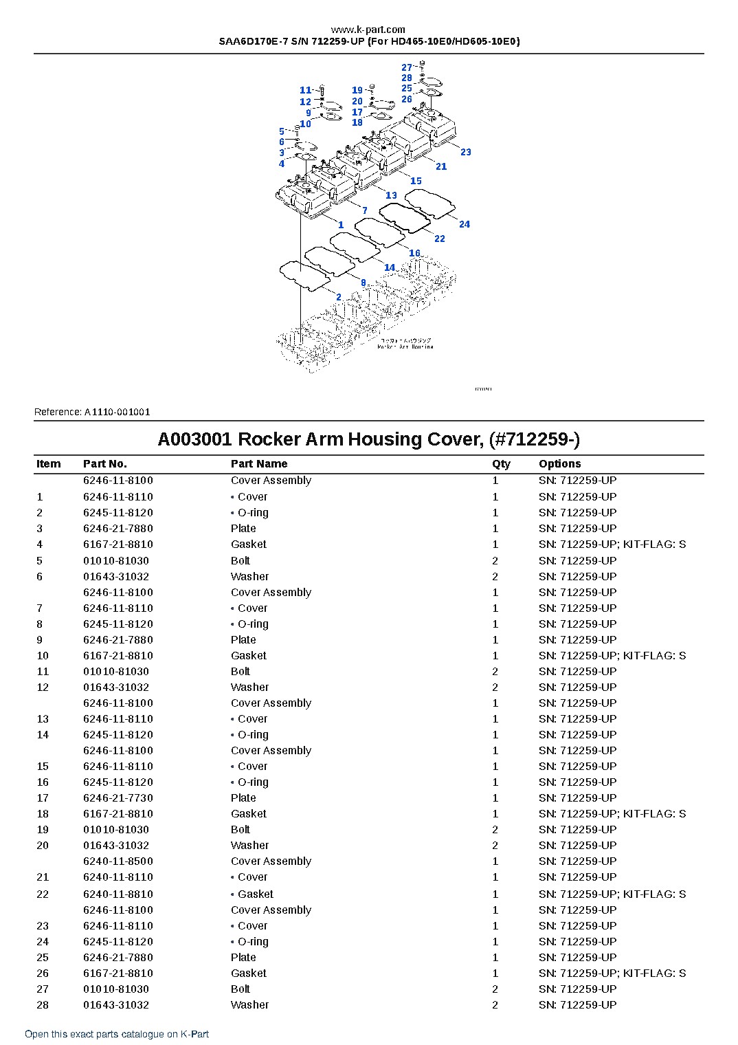 SAA6D170E-7 S/N 712259-UP (For HD465-10E0/HD605-10E0) – sample page 4 SAA6D170E-7 S/N 712259-UP (For HD465-10E0/HD605-10E0) – sample page 4
