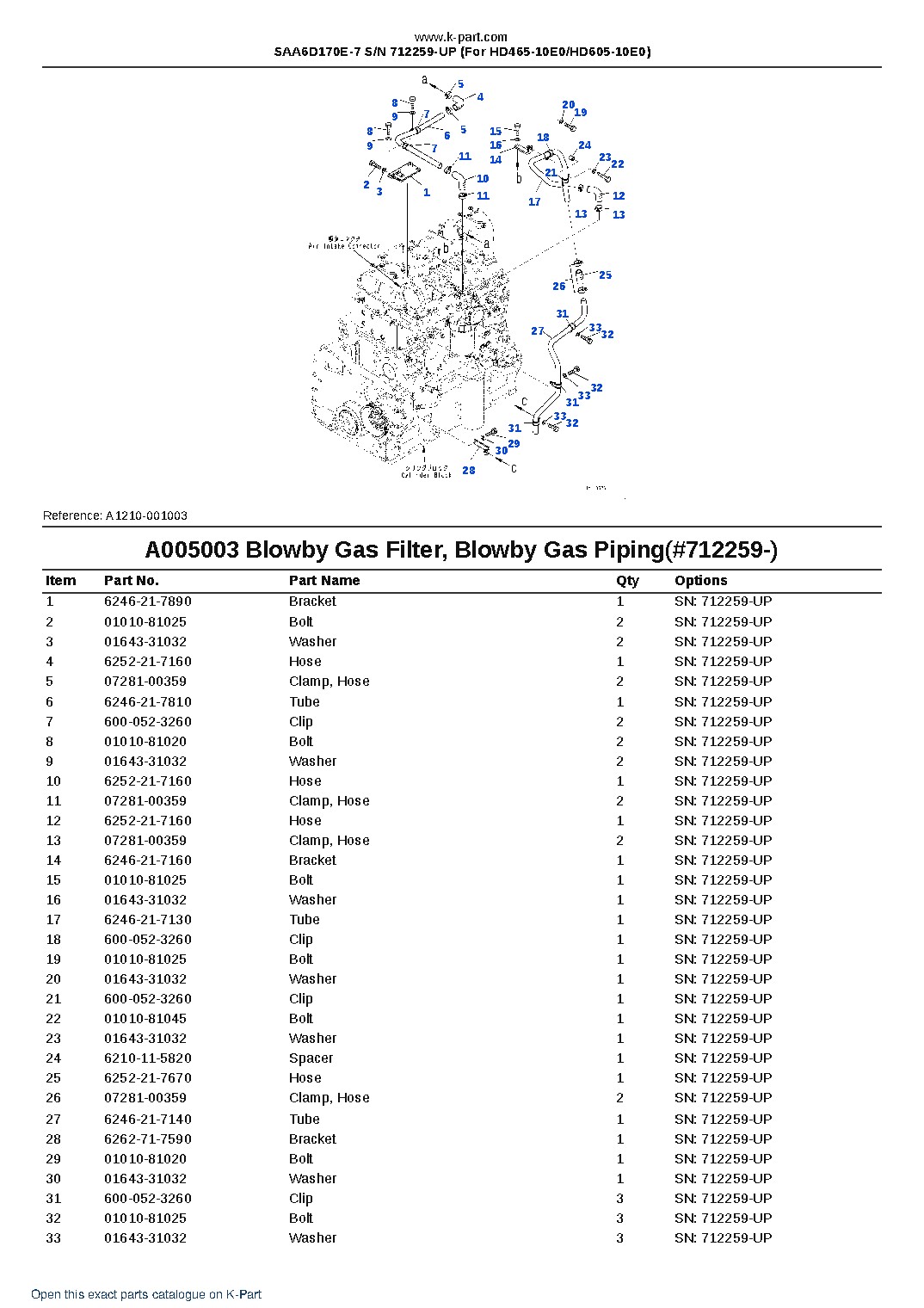 SAA6D170E-7 S/N 712259-UP (For HD465-10E0/HD605-10E0) – sample page 9 SAA6D170E-7 S/N 712259-UP (For HD465-10E0/HD605-10E0) – sample page 9