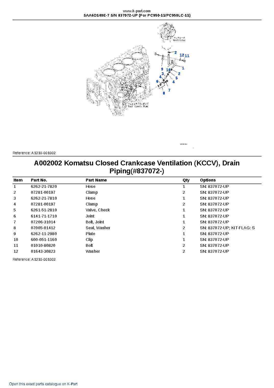 SAA6D140E-7 S/N 837072-UP (For PC950-11/PC950LC-11) – sample page 4 SAA6D140E-7 S/N 837072-UP (For PC950-11/PC950LC-11) – sample page 4