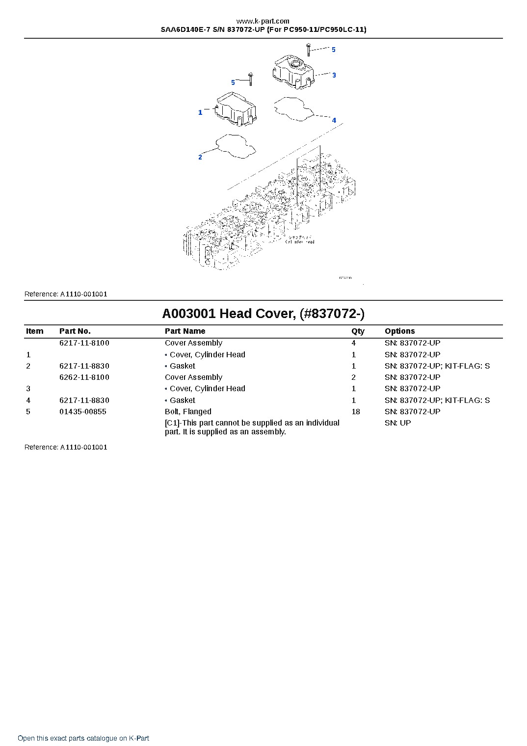 SAA6D140E-7 S/N 837072-UP (For PC950-11/PC950LC-11) – sample page 9 SAA6D140E-7 S/N 837072-UP (For PC950-11/PC950LC-11) – sample page 9