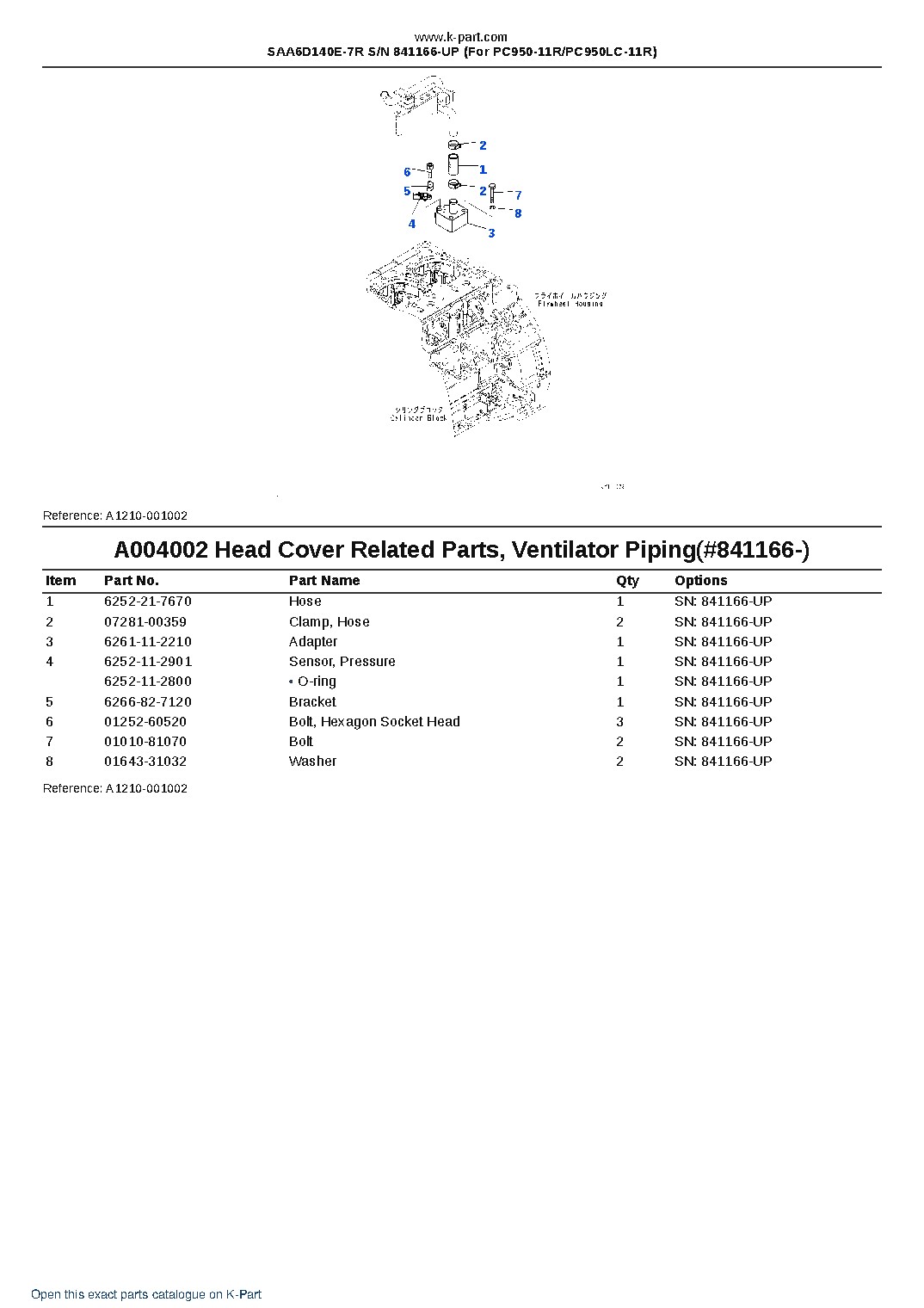 SAA6D140E-7R S/N 841166-UP (For PC950-11R/PC950LC-11R) – sample page 6 SAA6D140E-7R S/N 841166-UP (For PC950-11R/PC950LC-11R) – sample page 6