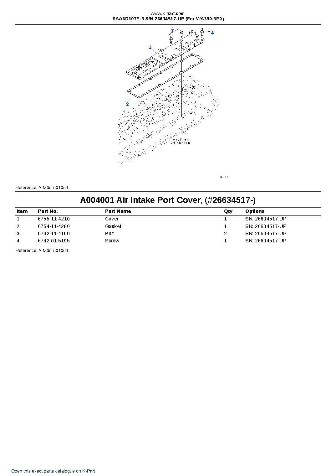 SAA6D107E-3 S/N 26634517-UP (For WA380-8E0) – sample page 5