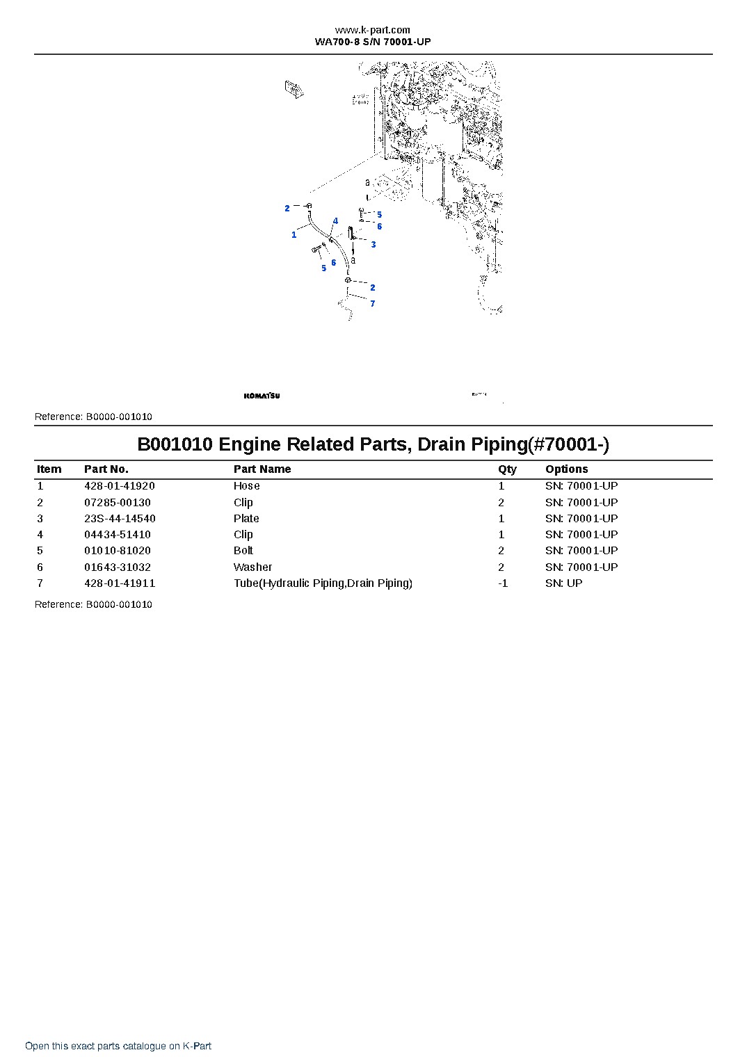 WA700-8 S/N 70001-UP – sample page 10