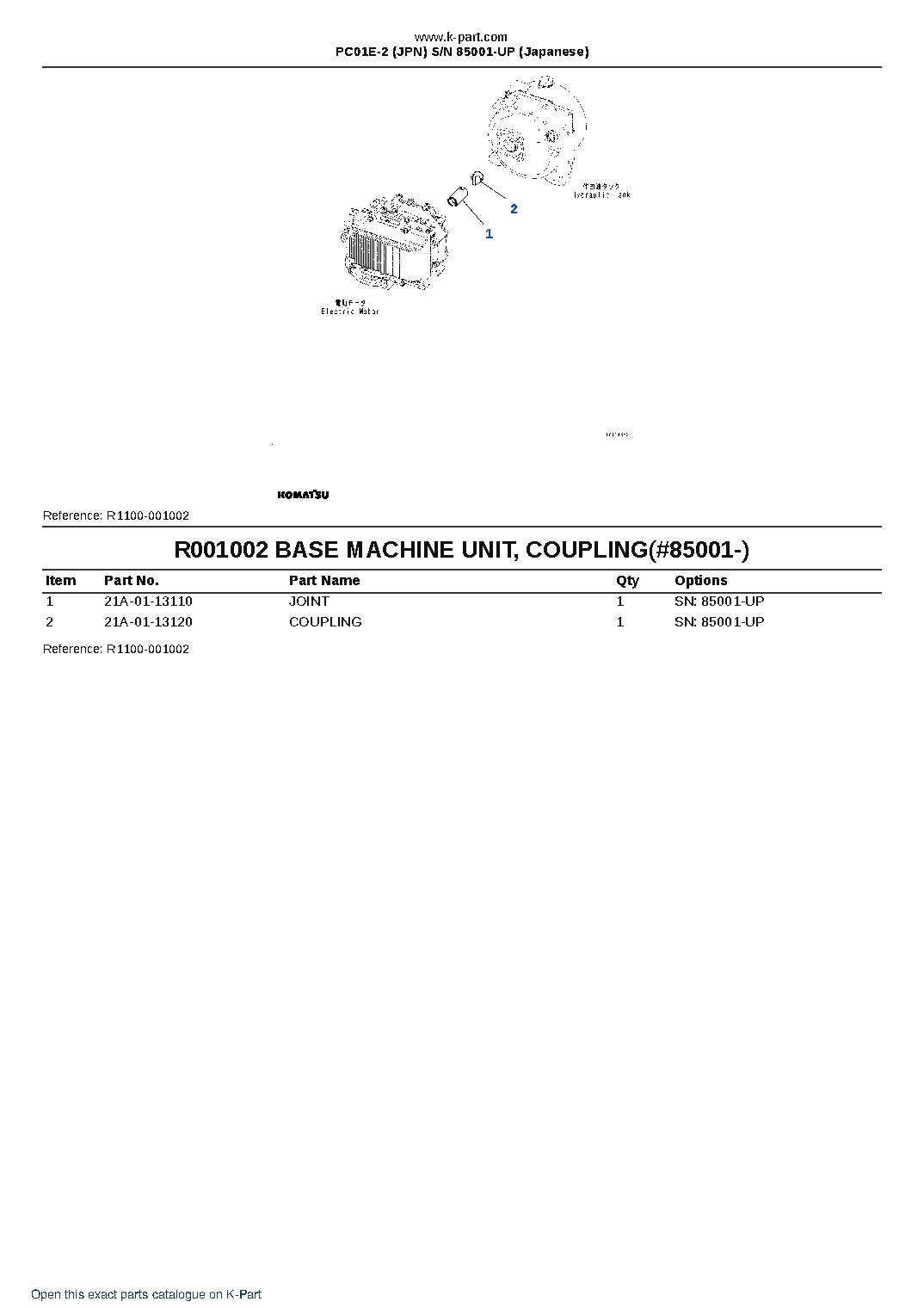 PC01E-2 (JPN)  S/N 85001-UP (Japanese) – sample page 4