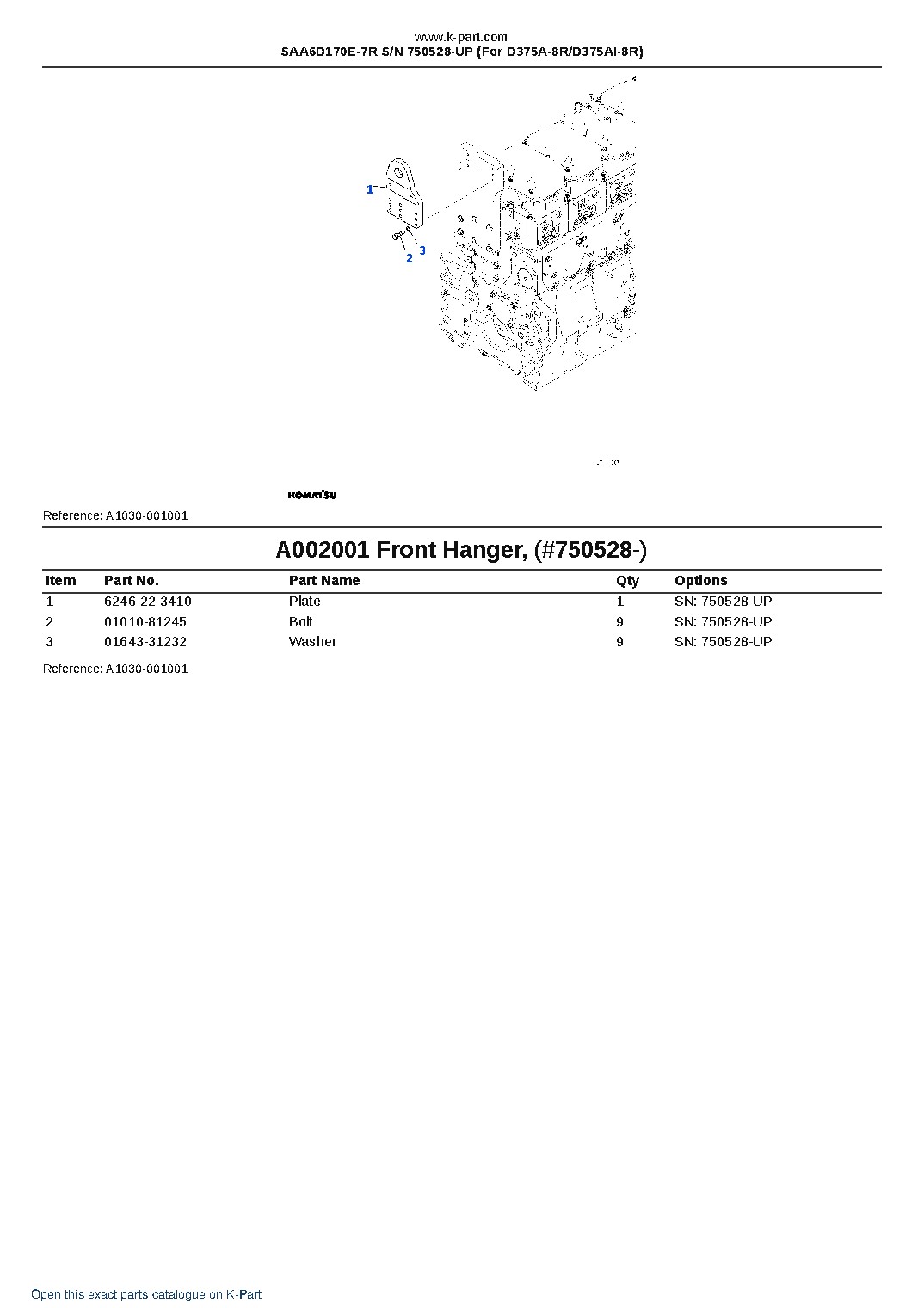 SAA6D170E-7R S/N 750528-UP (For D375A-8R/D375AI-8R) – sample page 3 SAA6D170E-7R S/N 750528-UP (For D375A-8R/D375AI-8R) – sample page 3