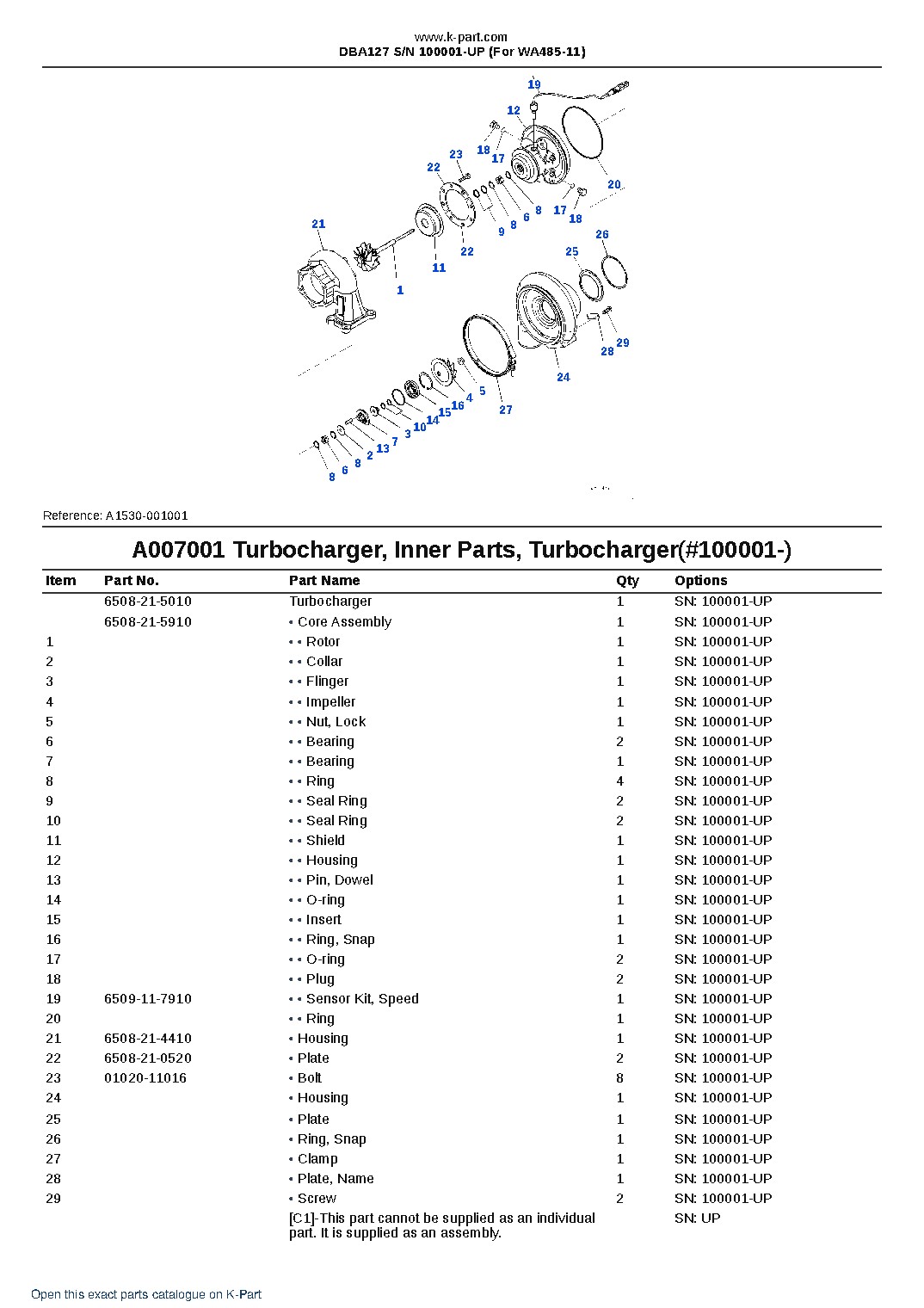 DBA127 S/N 100001-UP (For WA485-11) – sample page 9 DBA127 S/N 100001-UP (For WA485-11) – sample page 9
