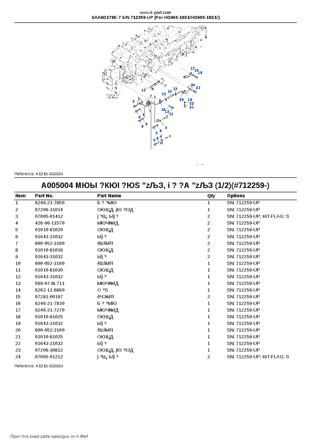 SAA6D170E-7 S/N 712259-UP (For HD465-10E1/HD605-10E1/) – sample page 10 SAA6D170E-7 S/N 712259-UP (For HD465-10E1/HD605-10E1/) – sample page 10