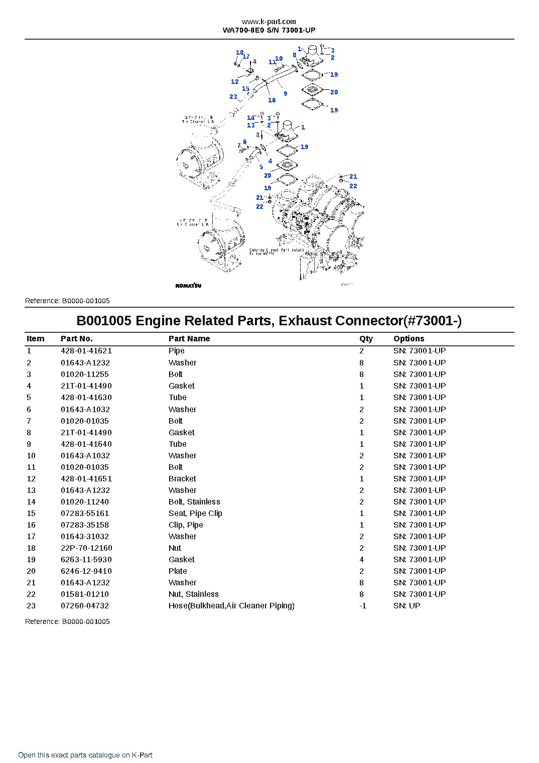 WA700-8E0 S/N 73001-UP – sample page 5