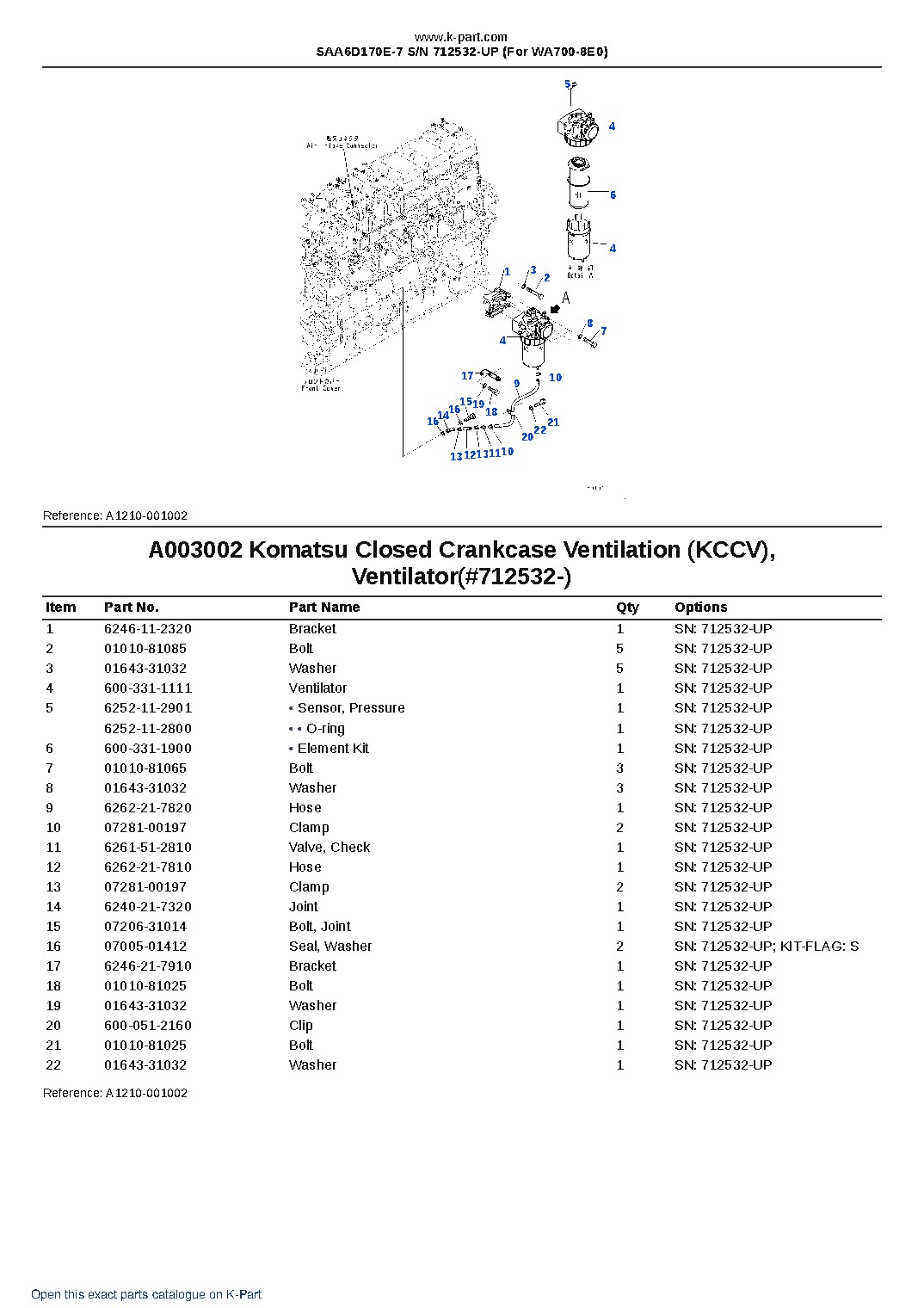 SAA6D170E-7 S/N 712532-UP (For WA700-8E0) – sample page 5 SAA6D170E-7 S/N 712532-UP (For WA700-8E0) – sample page 5