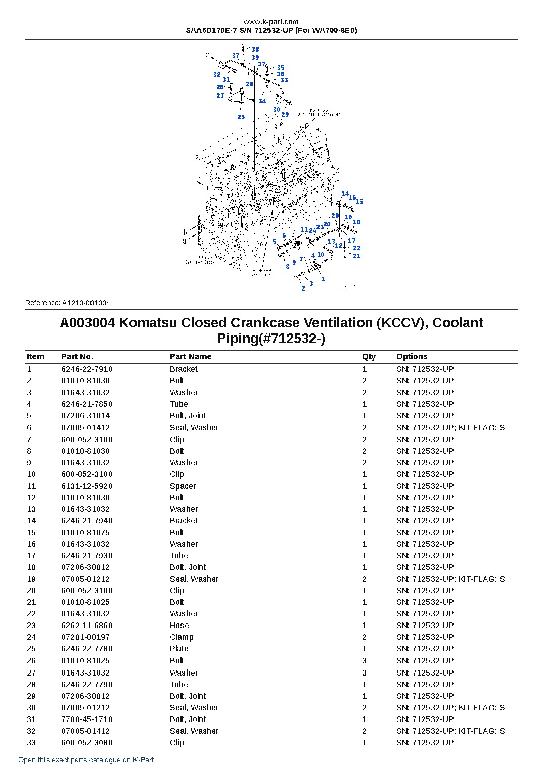 SAA6D170E-7 S/N 712532-UP (For WA700-8E0) – sample page 8 SAA6D170E-7 S/N 712532-UP (For WA700-8E0) – sample page 8