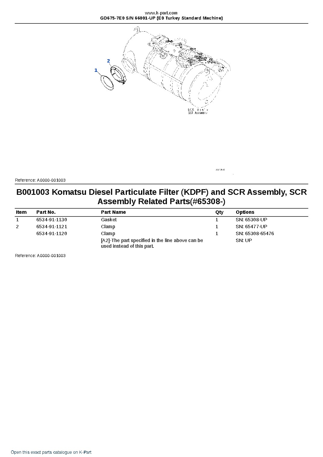 GD675-7E0 S/N 66001-UP (E0 Turkey Standard Machine) – sample page 4 GD675-7E0 S/N 66001-UP (E0 Turkey Standard Machine) – sample page 4