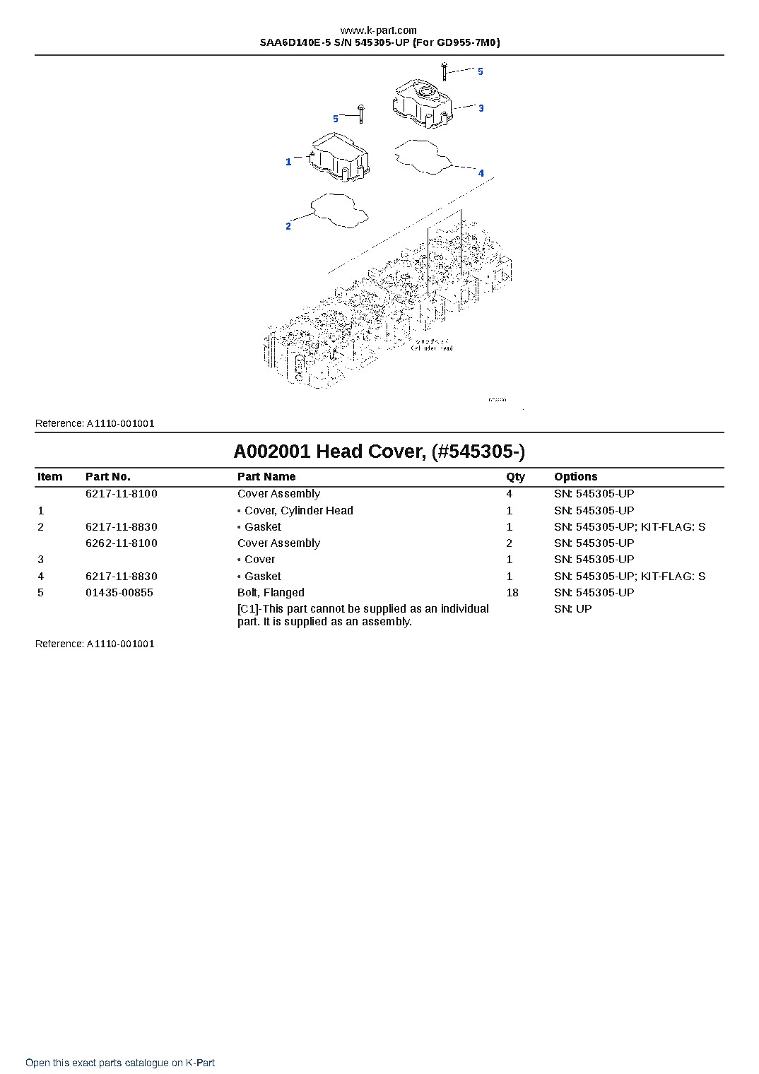 SAA6D140E-5 S/N 545305-UP (For GD955-7M0) – sample page 3 SAA6D140E-5 S/N 545305-UP (For GD955-7M0) – sample page 3