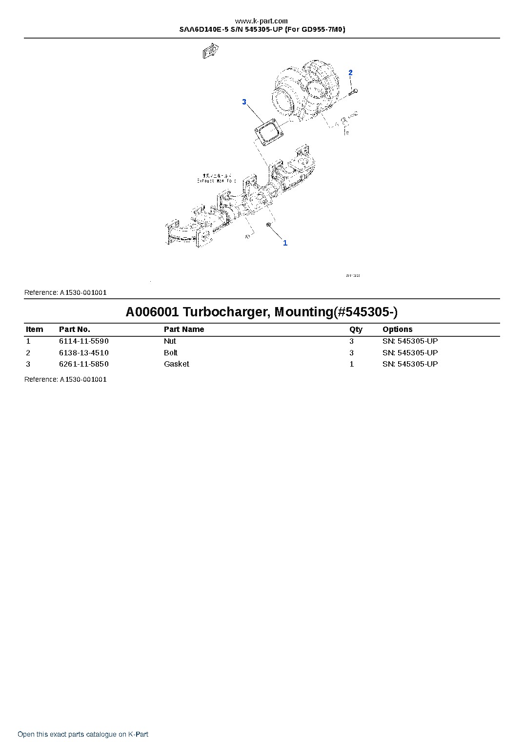 SAA6D140E-5 S/N 545305-UP (For GD955-7M0) – sample page 9 SAA6D140E-5 S/N 545305-UP (For GD955-7M0) – sample page 9