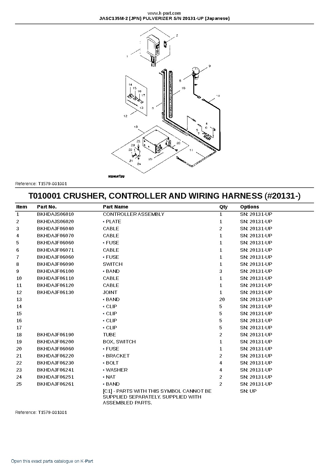JASC135M-2 (JPN) PULVERIZER S/N 20131-UP (Japanese) – sample page 10 JASC135M-2 (JPN) PULVERIZER S/N 20131-UP (Japanese) – sample page 10
