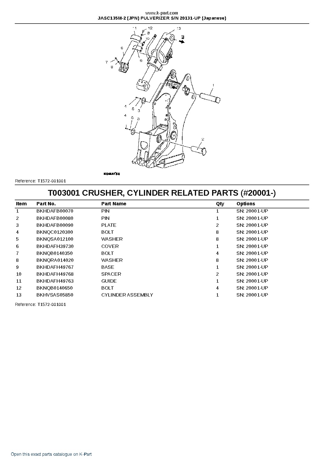 JASC135M-2 (JPN) PULVERIZER S/N 20131-UP (Japanese) – sample page 3 JASC135M-2 (JPN) PULVERIZER S/N 20131-UP (Japanese) – sample page 3