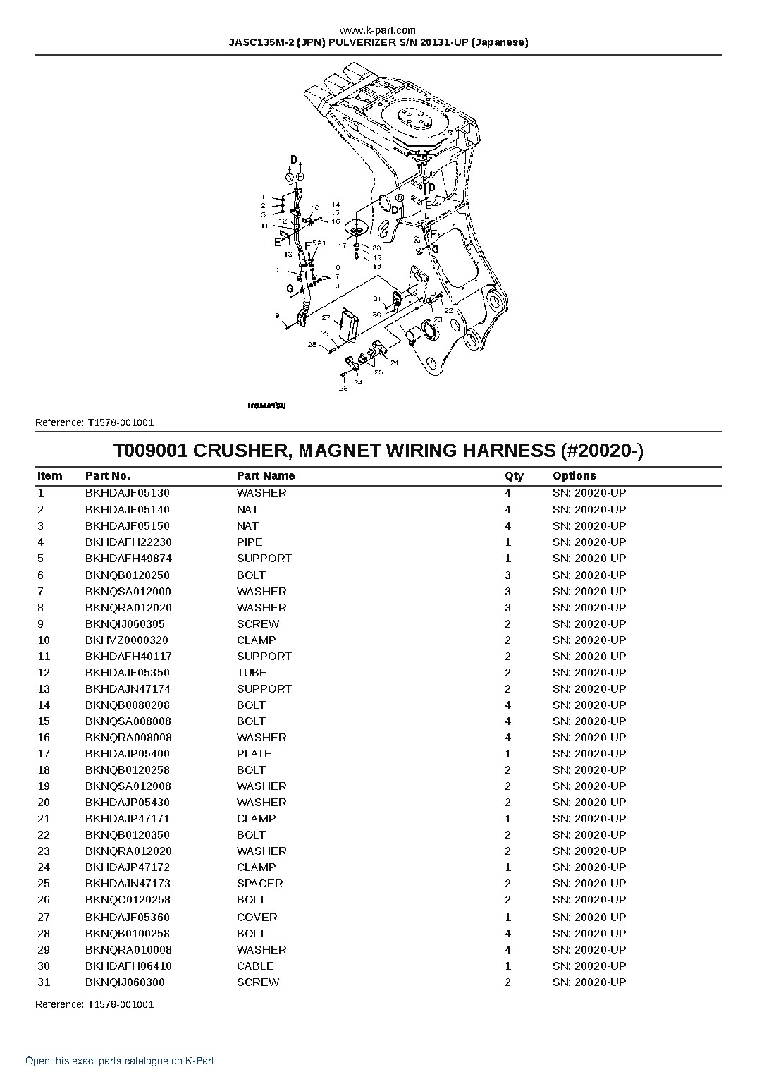 JASC135M-2 (JPN) PULVERIZER S/N 20131-UP (Japanese) – sample page 9 JASC135M-2 (JPN) PULVERIZER S/N 20131-UP (Japanese) – sample page 9