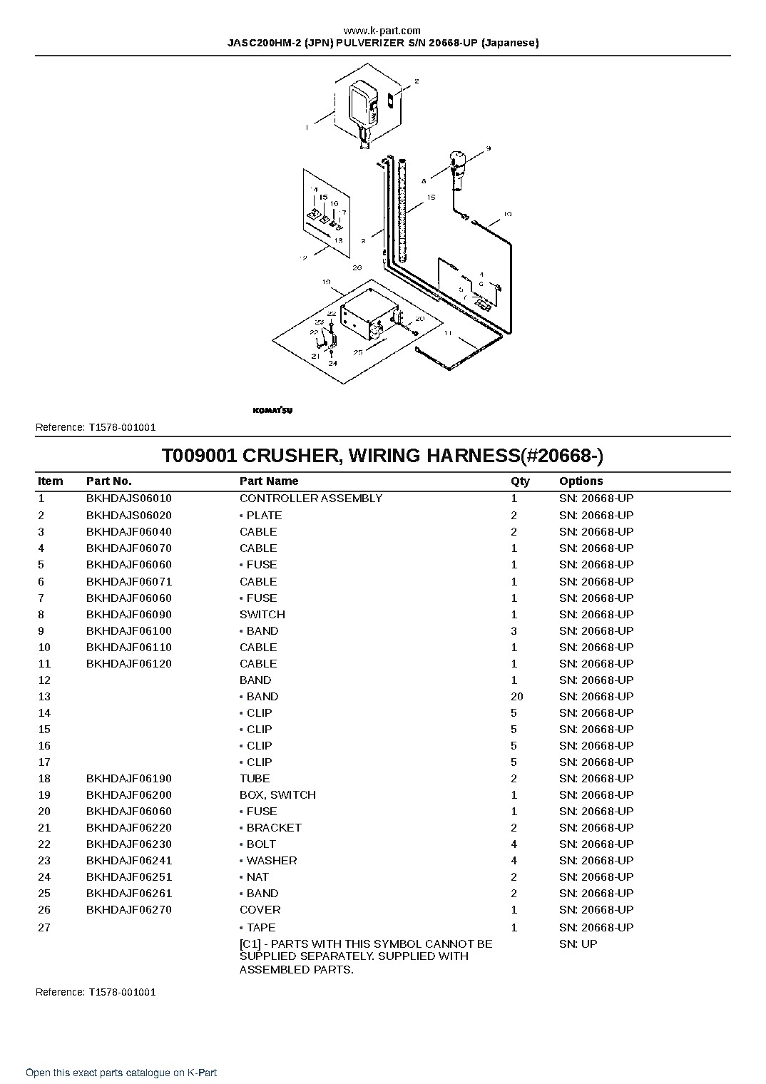 JASC200HM-2 (JPN) PULVERIZER S/N 20668-UP (Japanese) – sample page 10 JASC200HM-2 (JPN) PULVERIZER S/N 20668-UP (Japanese) – sample page 10