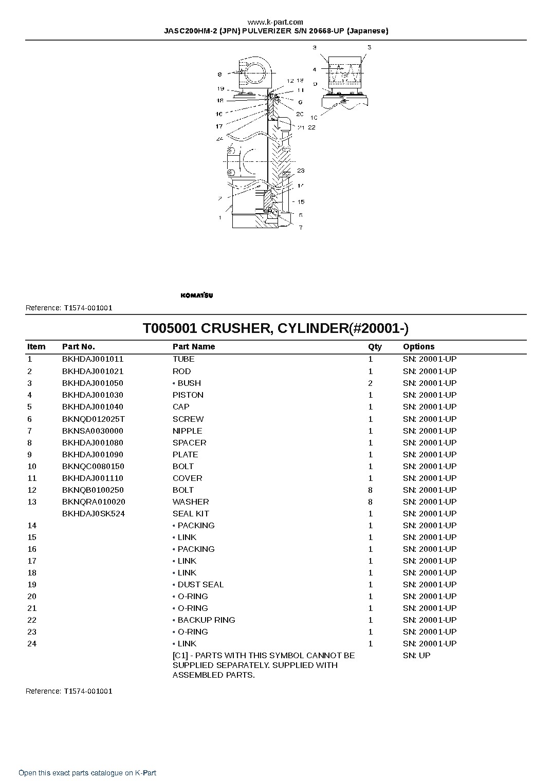 JASC200HM-2 (JPN) PULVERIZER S/N 20668-UP (Japanese) – sample page 6 JASC200HM-2 (JPN) PULVERIZER S/N 20668-UP (Japanese) – sample page 6