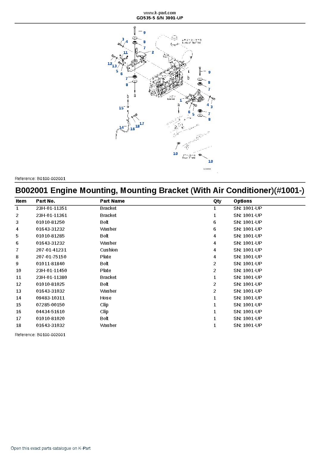 GD535-5 S/N 3001-UP – sample page 3 GD535-5 S/N 3001-UP – sample page 3