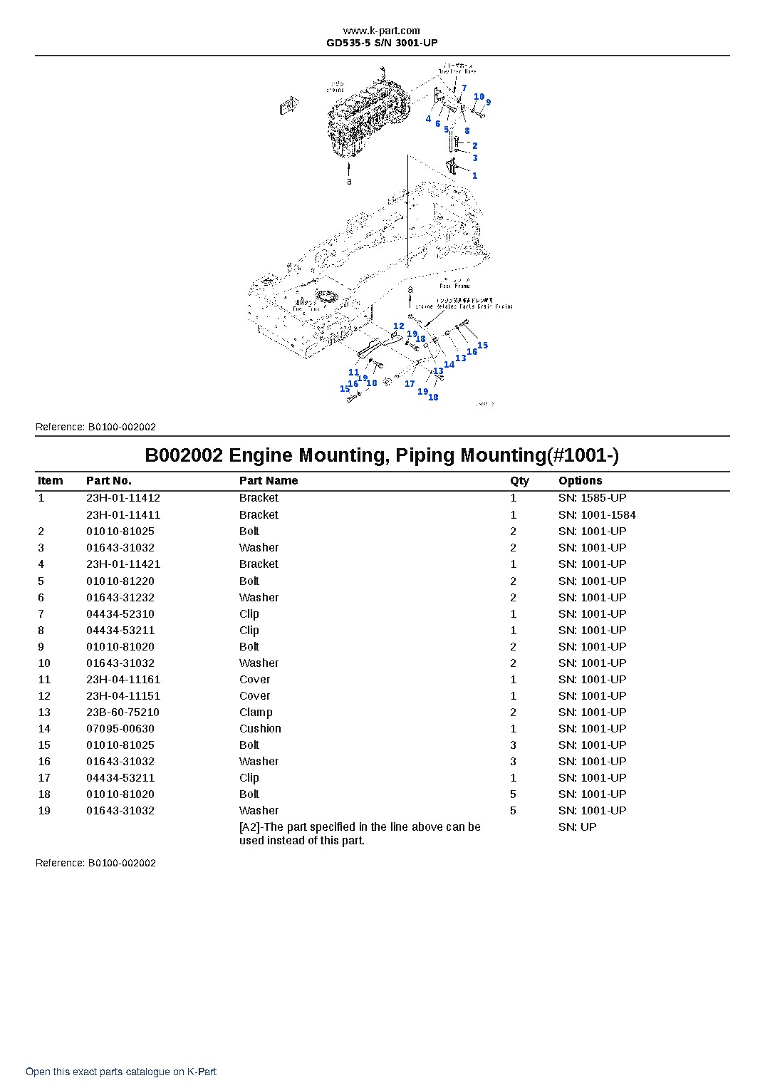 GD535-5 S/N 3001-UP – sample page 4 GD535-5 S/N 3001-UP – sample page 4