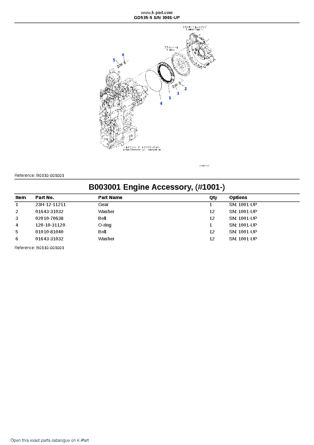 GD535-5 S/N 3001-UP – sample page 5 GD535-5 S/N 3001-UP – sample page 5