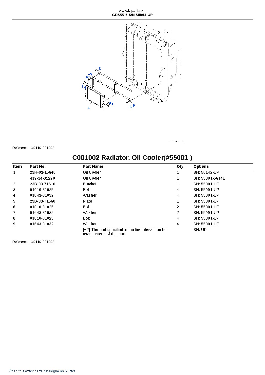 GD555-5 S/N 58001-UP – sample page 10 GD555-5 S/N 58001-UP – sample page 10