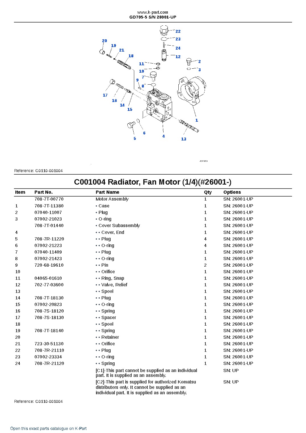 GD705-5 S/N 28001-UP – sample page 10 GD705-5 S/N 28001-UP – sample page 10