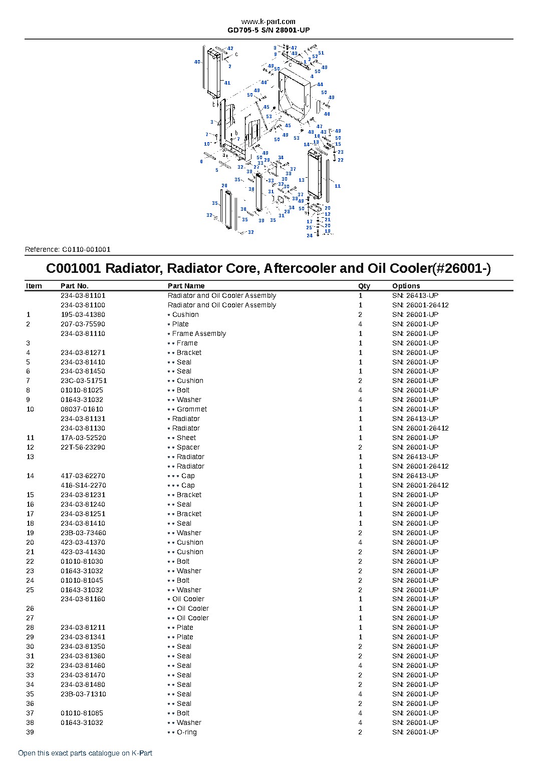 GD705-5 S/N 28001-UP – sample page 6 GD705-5 S/N 28001-UP – sample page 6
