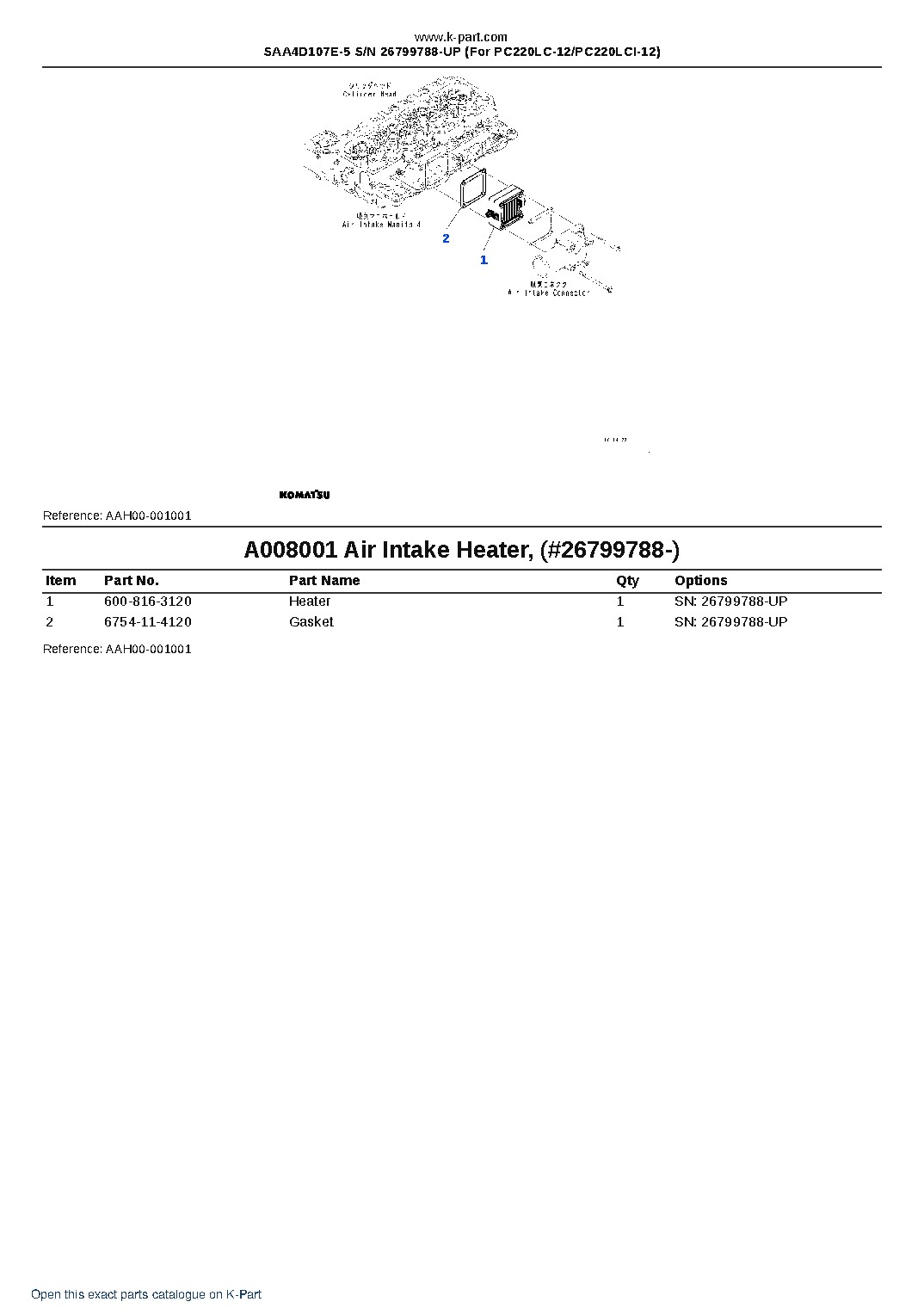 SAA4D107E-5 S/N 26799788-UP (For PC220LC-12/PC220LCI-12) – sample page 8