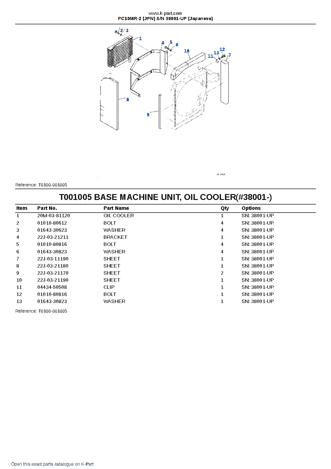 PC10MR-2 (JPN) S/N 38001-UP (Japanese) – sample page 10 PC10MR-2 (JPN) S/N 38001-UP (Japanese) – sample page 10