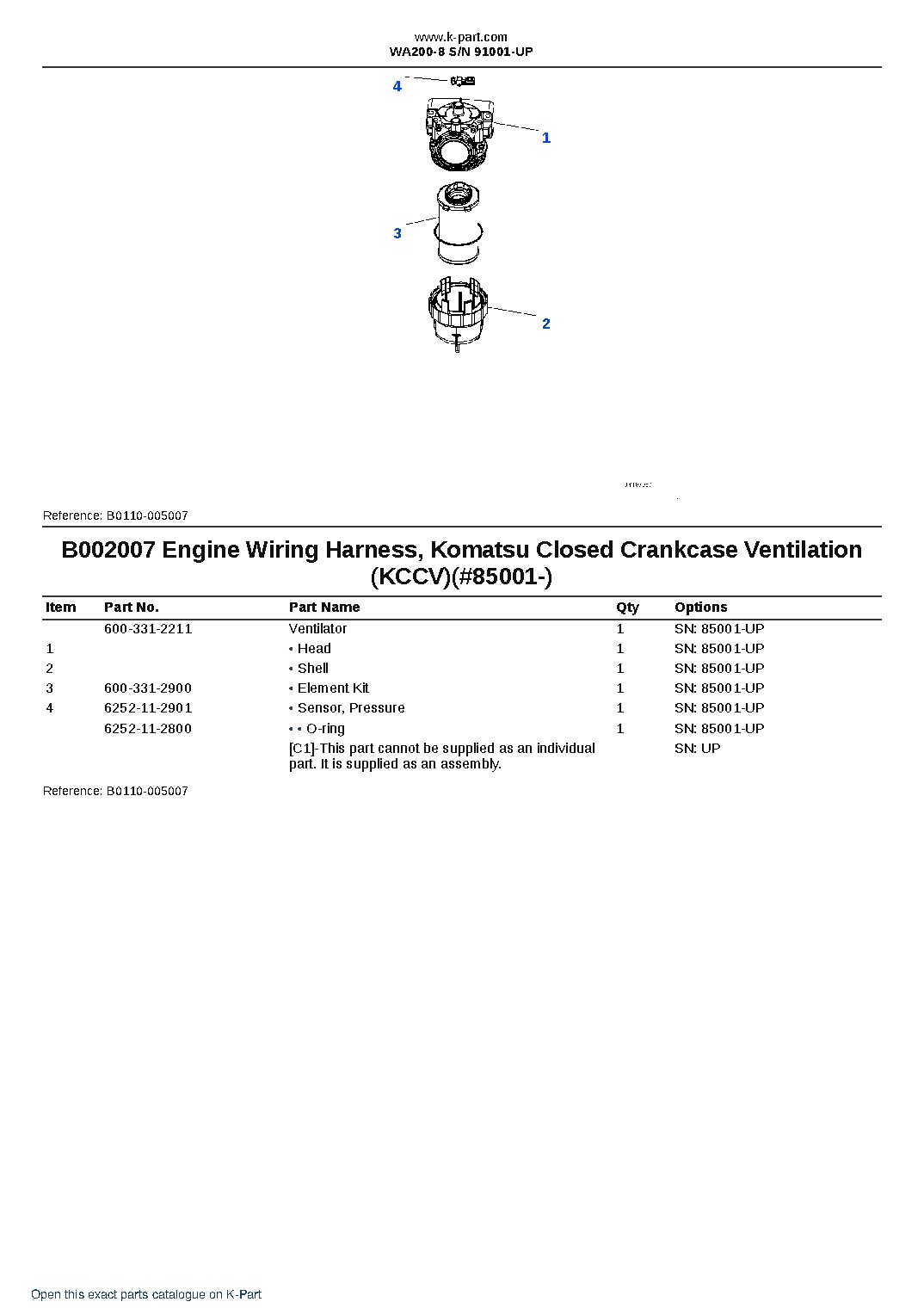 WA200-8 S/N 91001-UP – sample page 10 WA200-8 S/N 91001-UP – sample page 10