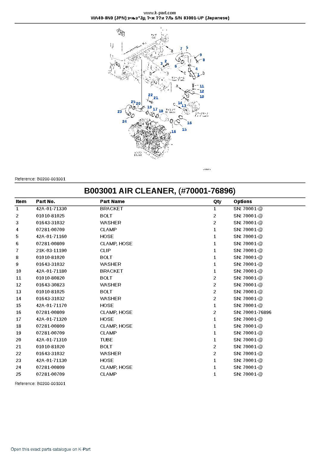 WA40-8N0 (JPN) з•њз”Јд ?•ж ??и ?Љ S/N 83001-UP (Japanese) – sample page 5