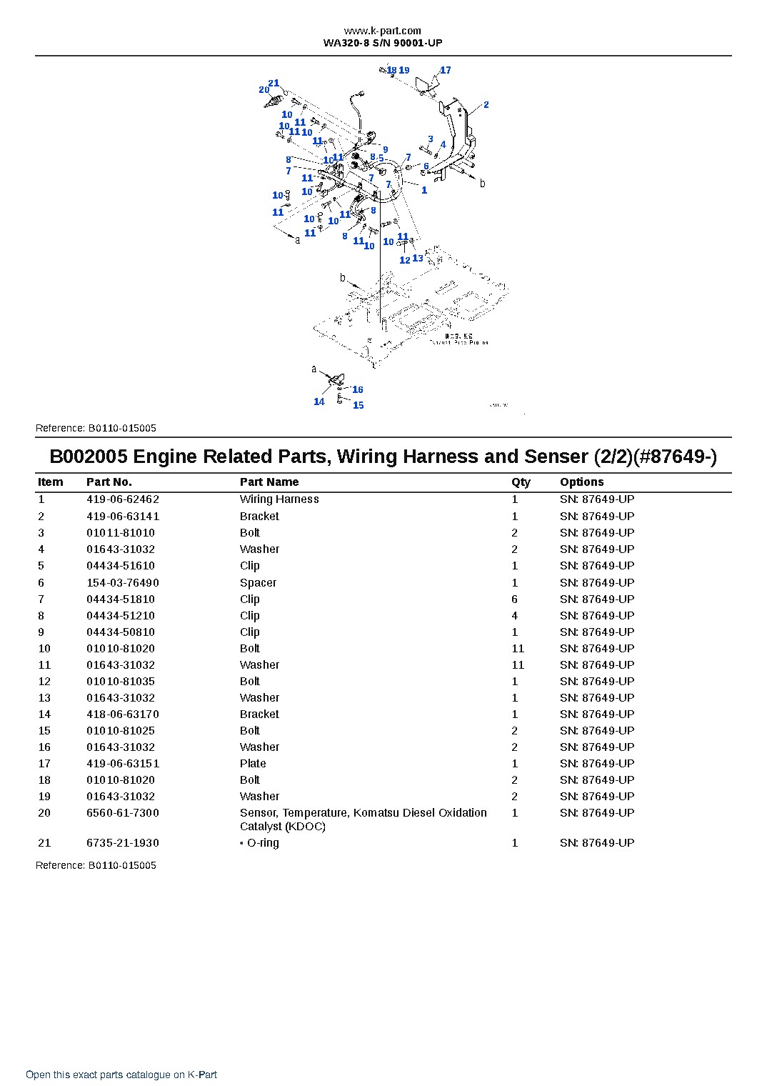 WA320-8 S/N 90001-UP – sample page 8