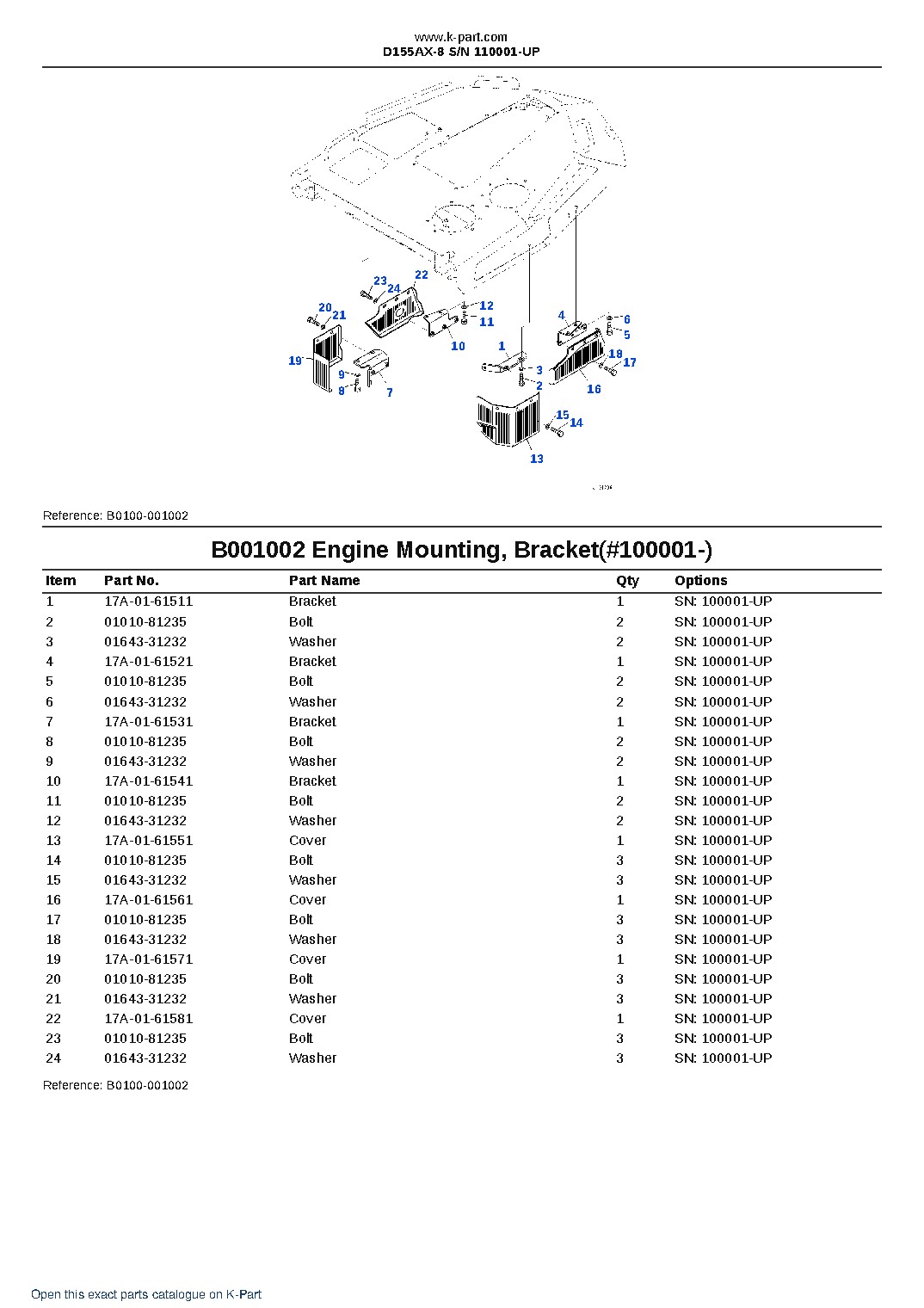 D155AX-8 S/N 110001-UP – sample page 2