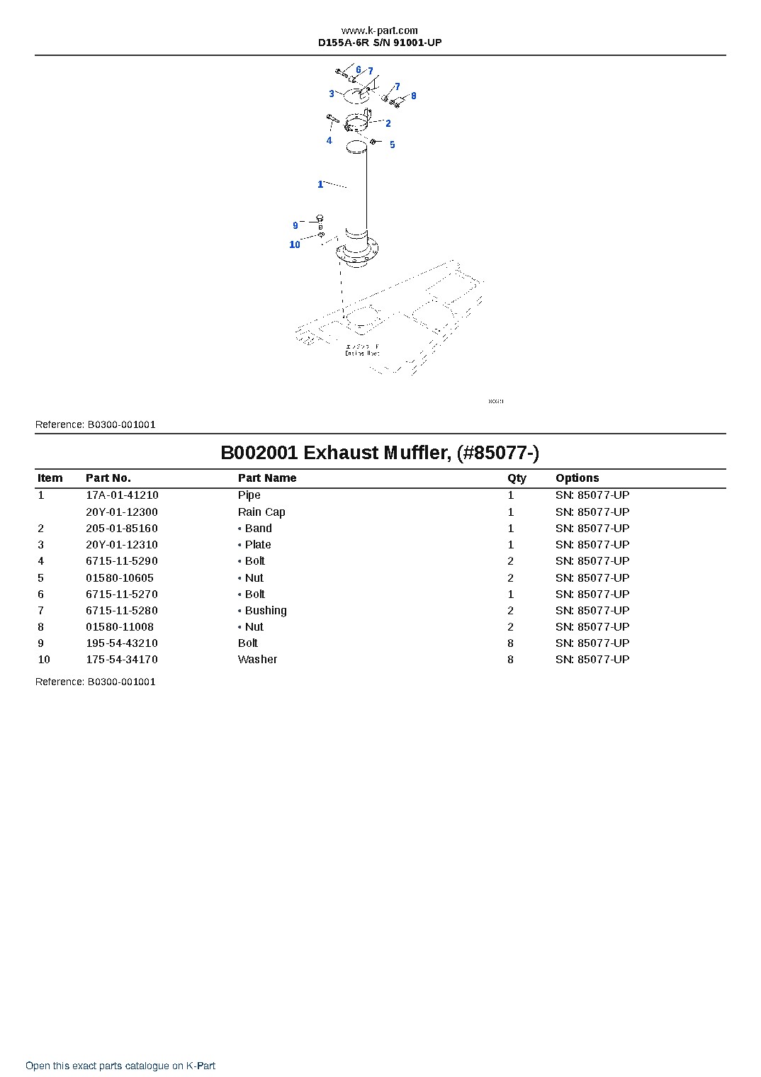 D155A-6R S/N 91001-UP – sample page 2