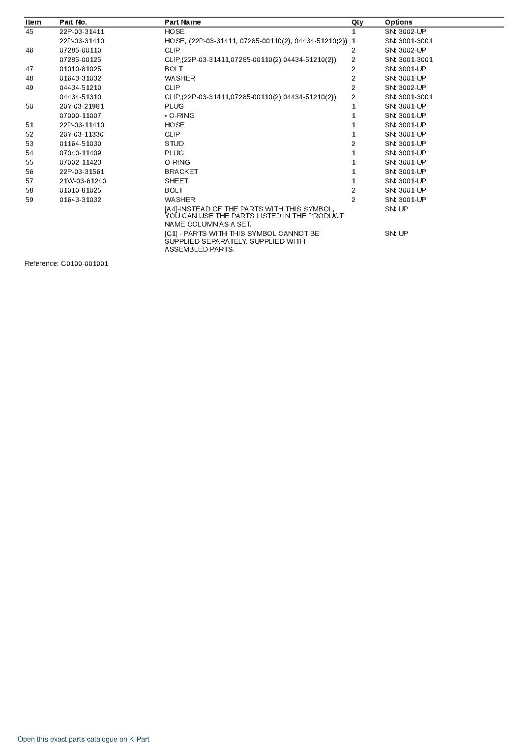BA100-3 (JPN)  S/N 3001-3099 (Japanese) – sample page 7