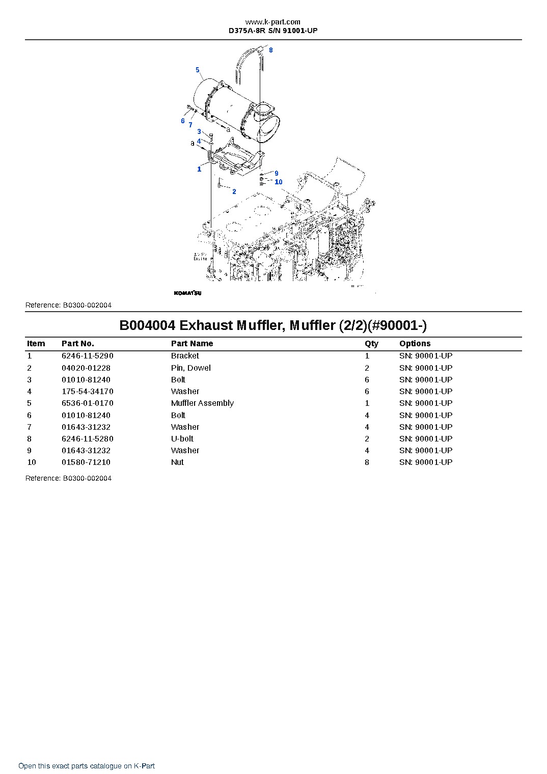 D375A-8R S/N 91001-UP – sample page 10 D375A-8R S/N 91001-UP – sample page 10