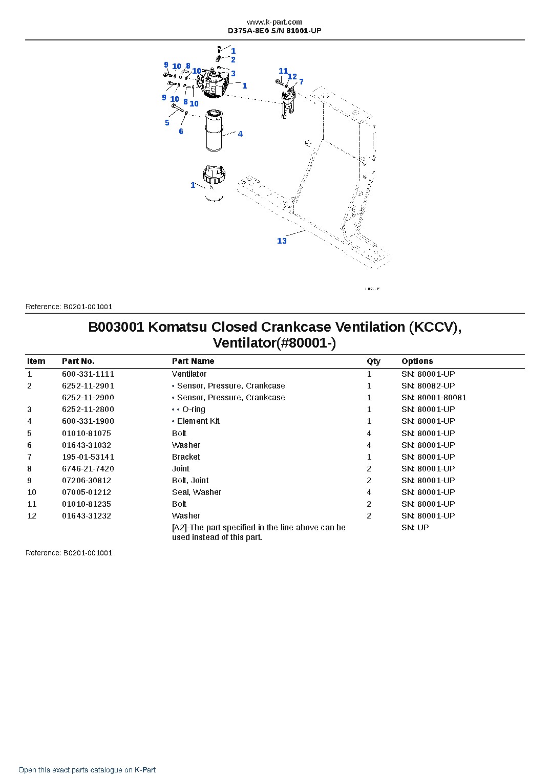 D375A-8E0 S/N 81001-UP – sample page 5 D375A-8E0 S/N 81001-UP – sample page 5