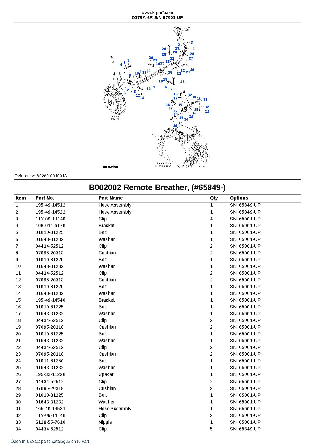 D375A-6R S/N 67001-UP – sample page 4 D375A-6R S/N 67001-UP – sample page 4