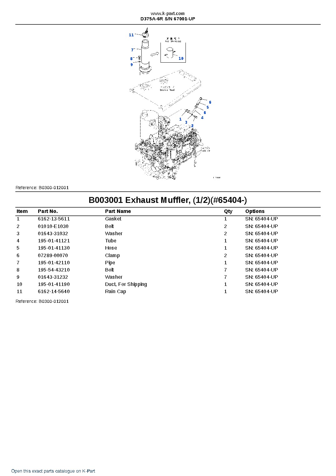 D375A-6R S/N 67001-UP – sample page 6 D375A-6R S/N 67001-UP – sample page 6