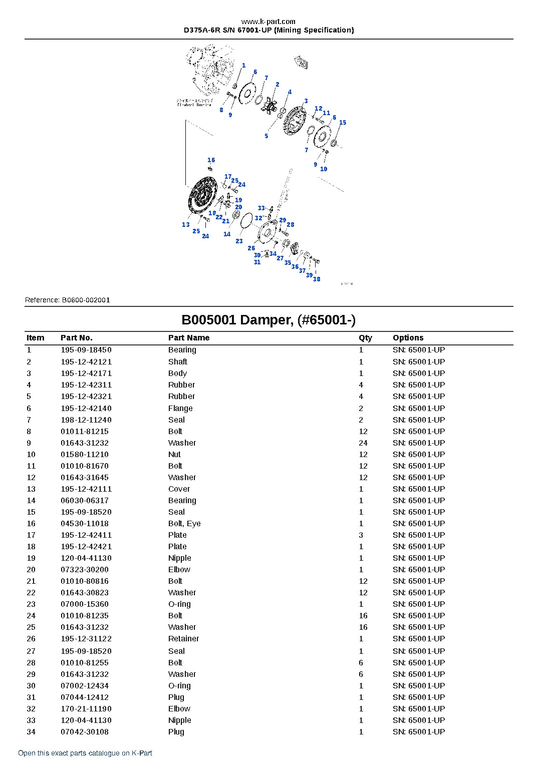 D375A-6R S/N 67001-UP (Mining Specification) – sample page 10