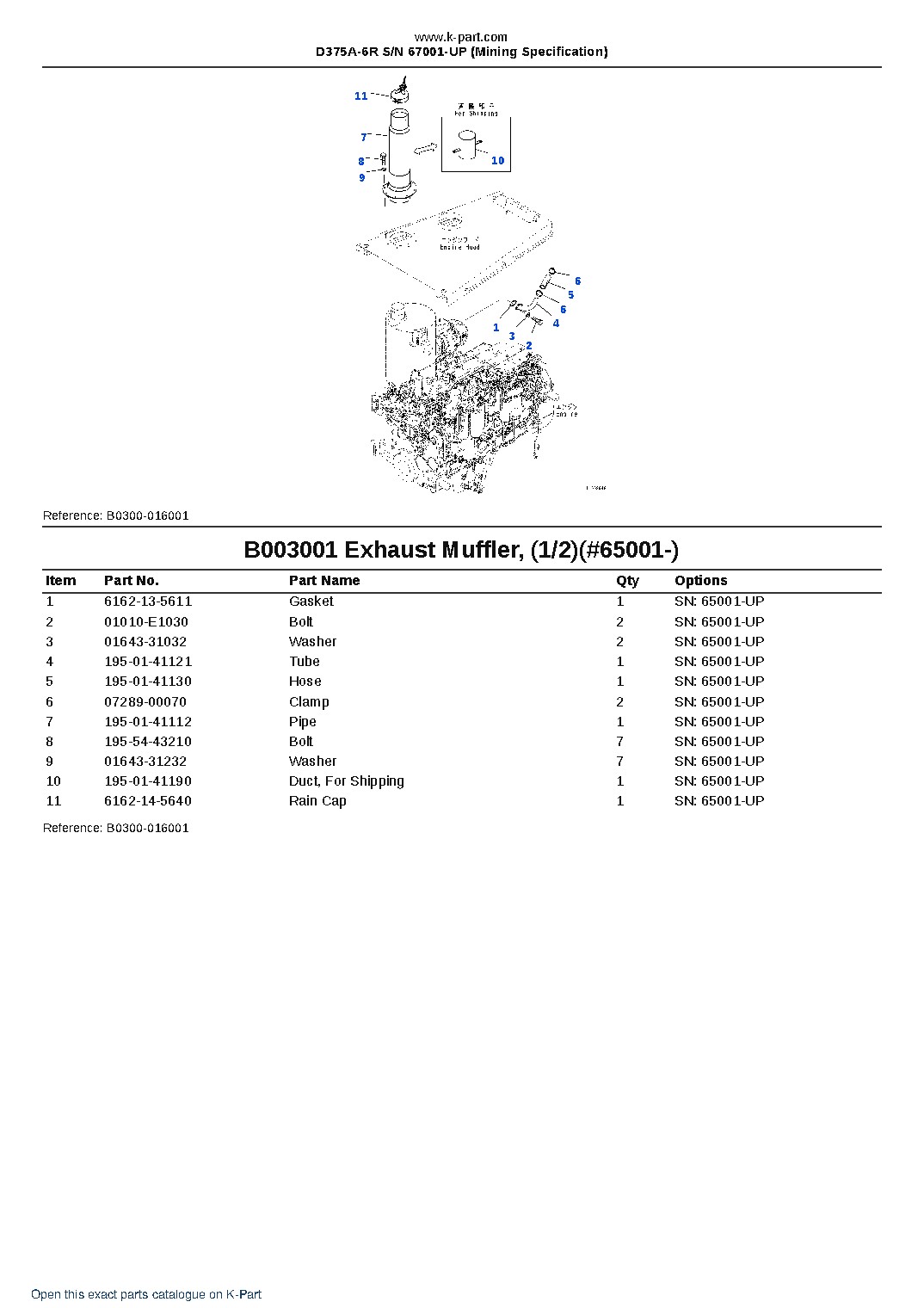 D375A-6R S/N 67001-UP (Mining Specification) – sample page 6