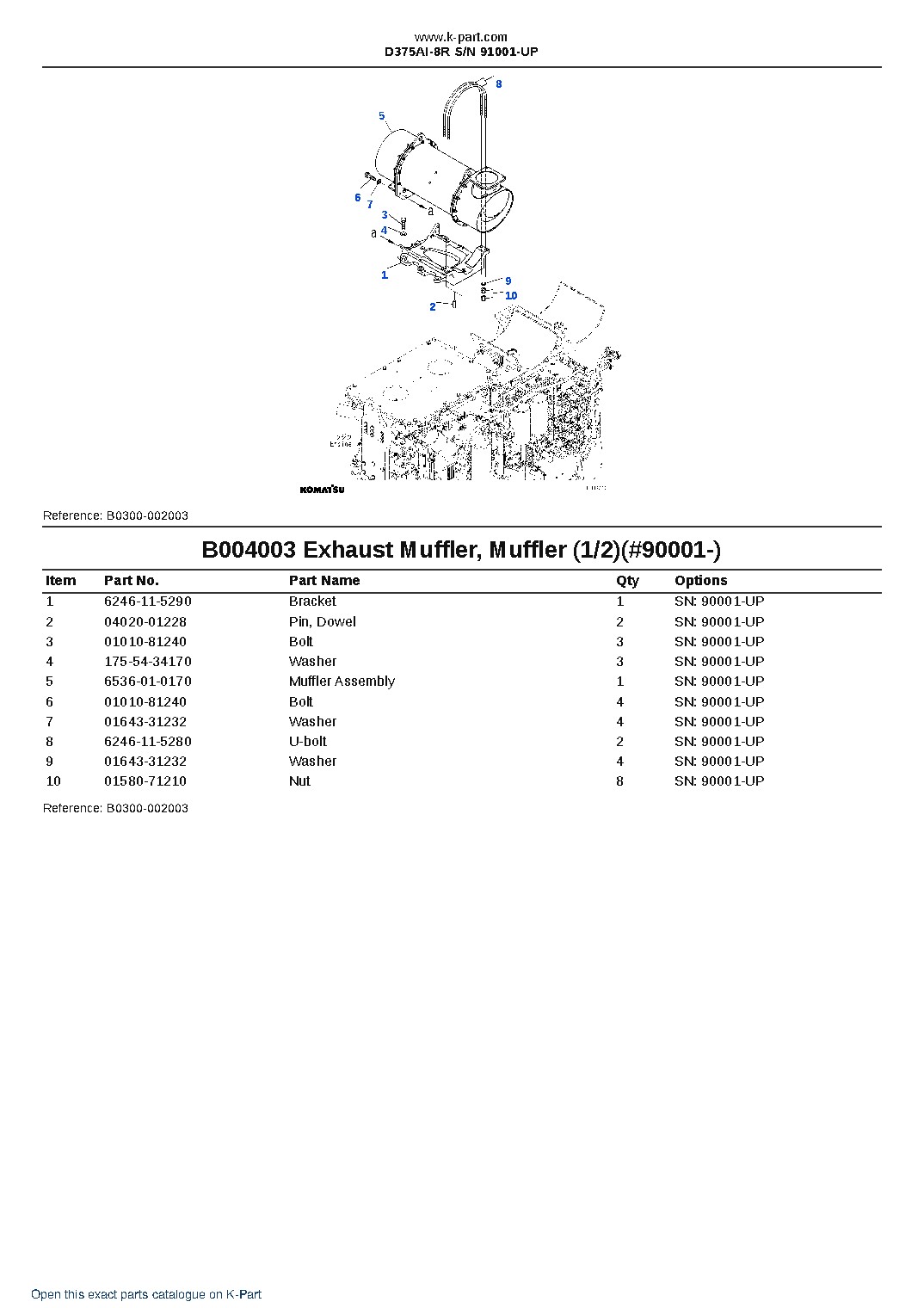 D375AI-8R S/N 91001-UP – sample page 10 D375AI-8R S/N 91001-UP – sample page 10