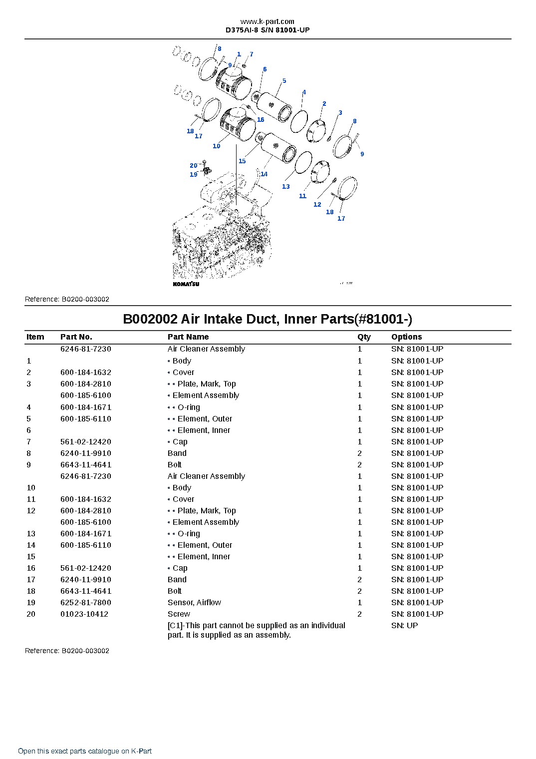 D375AI-8 S/N 81001-UP – sample page 4 D375AI-8 S/N 81001-UP – sample page 4