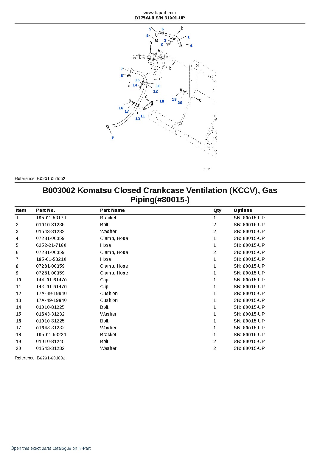 D375AI-8 S/N 81001-UP – sample page 6 D375AI-8 S/N 81001-UP – sample page 6
