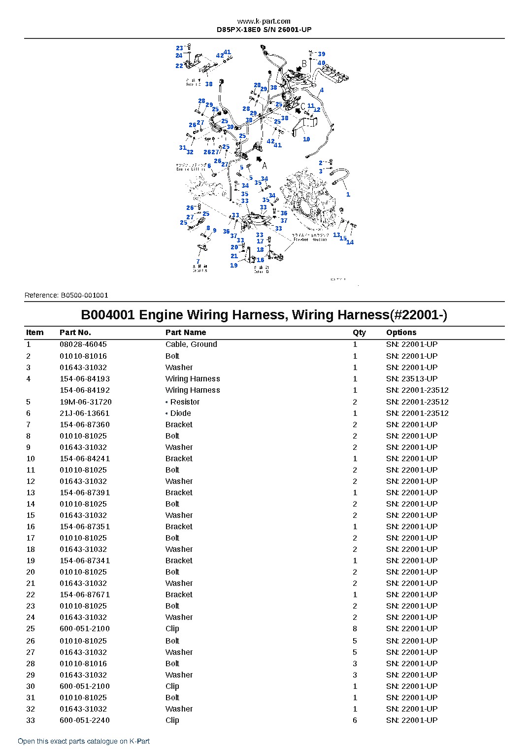 D85PX-18E0 S/N 26001-UP – sample page 6 D85PX-18E0 S/N 26001-UP – sample page 6