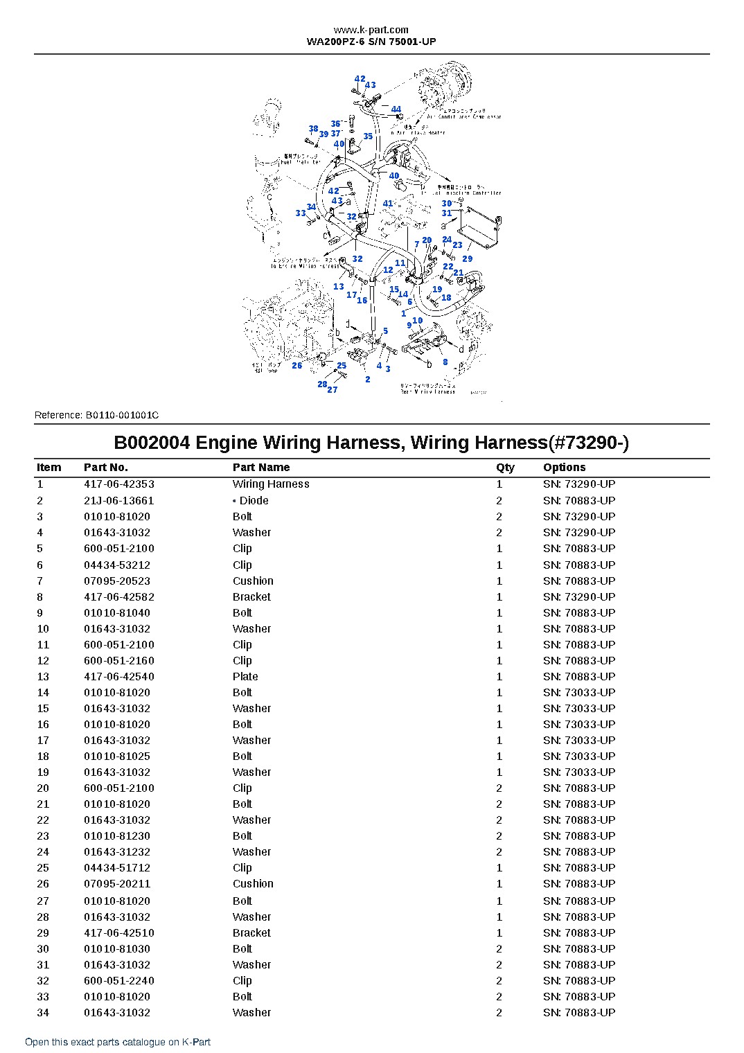 WA200PZ-6 S/N 75001-UP – sample page 8 WA200PZ-6 S/N 75001-UP – sample page 8
