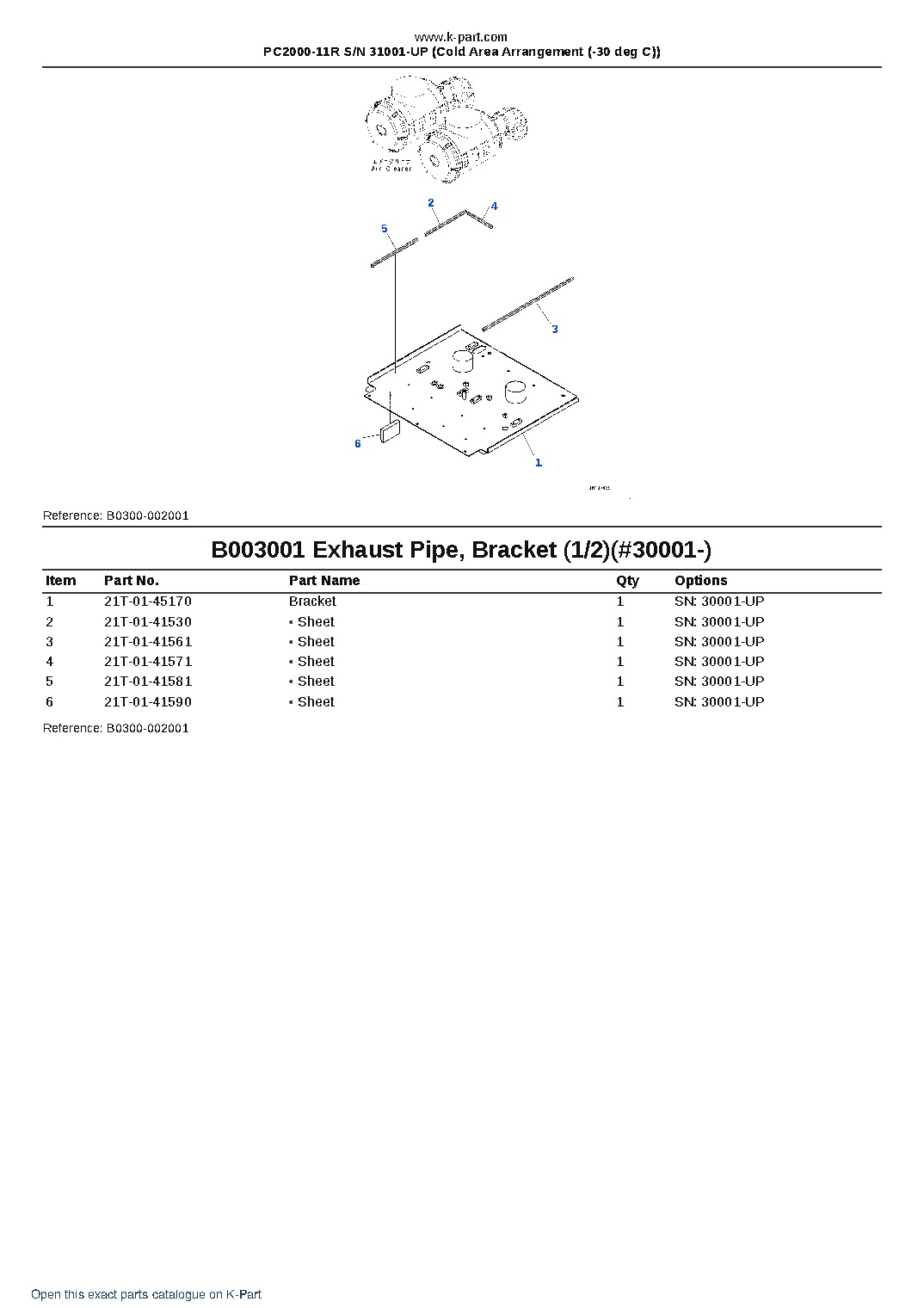 PC2000-11R S/N 31001-UP (Cold Area Arrangement (-30 deg C)) – sample page 5